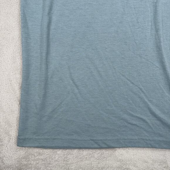 Homage Teal Short Sleeve Polo In Size Small - Picture 3 of 8